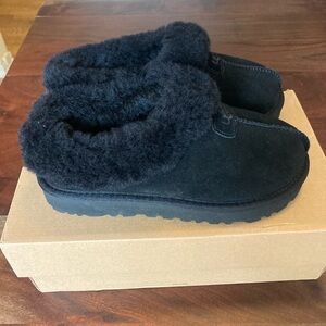 UGG Black Slippers